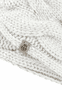 Braided Cashmere Stirnband - woolwhite