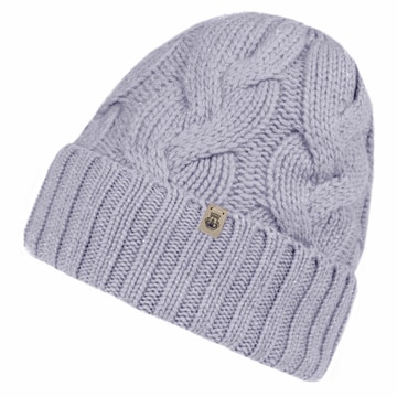 Braided Cashmere Muetze - amethyst