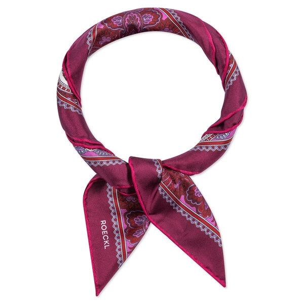 Fine Paisley 53x53  - multi wine