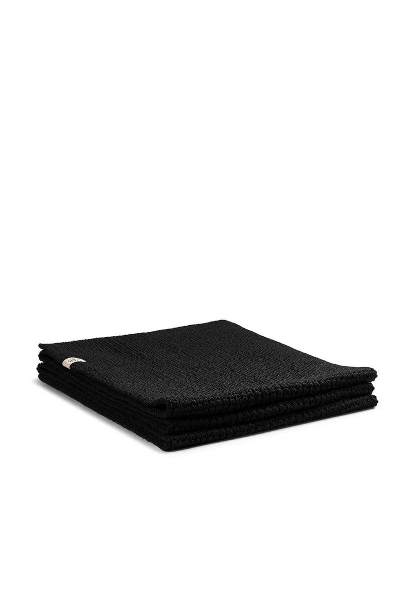 Pure Merino Schal 27x180 - black