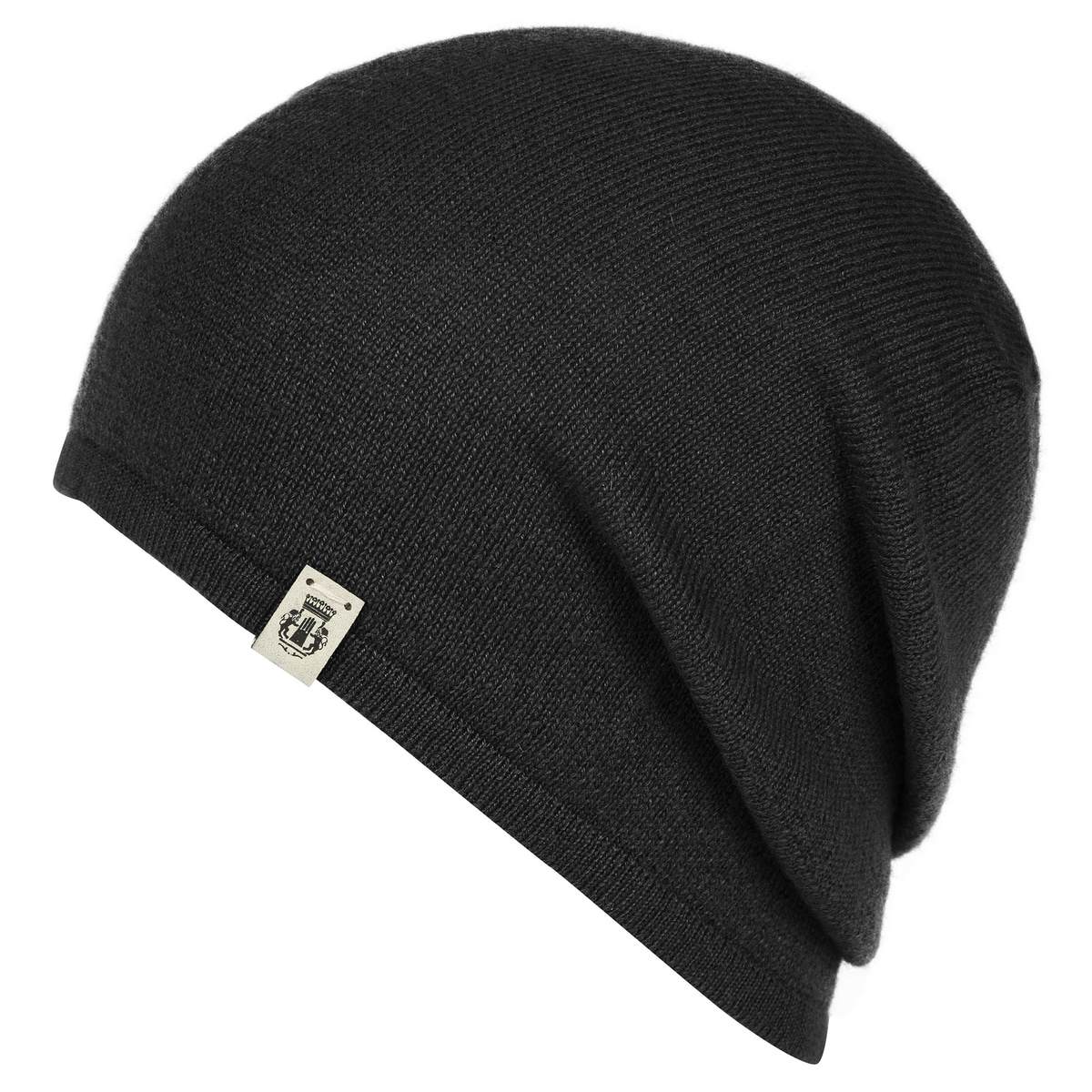 Business Cashmere Muetze - black
