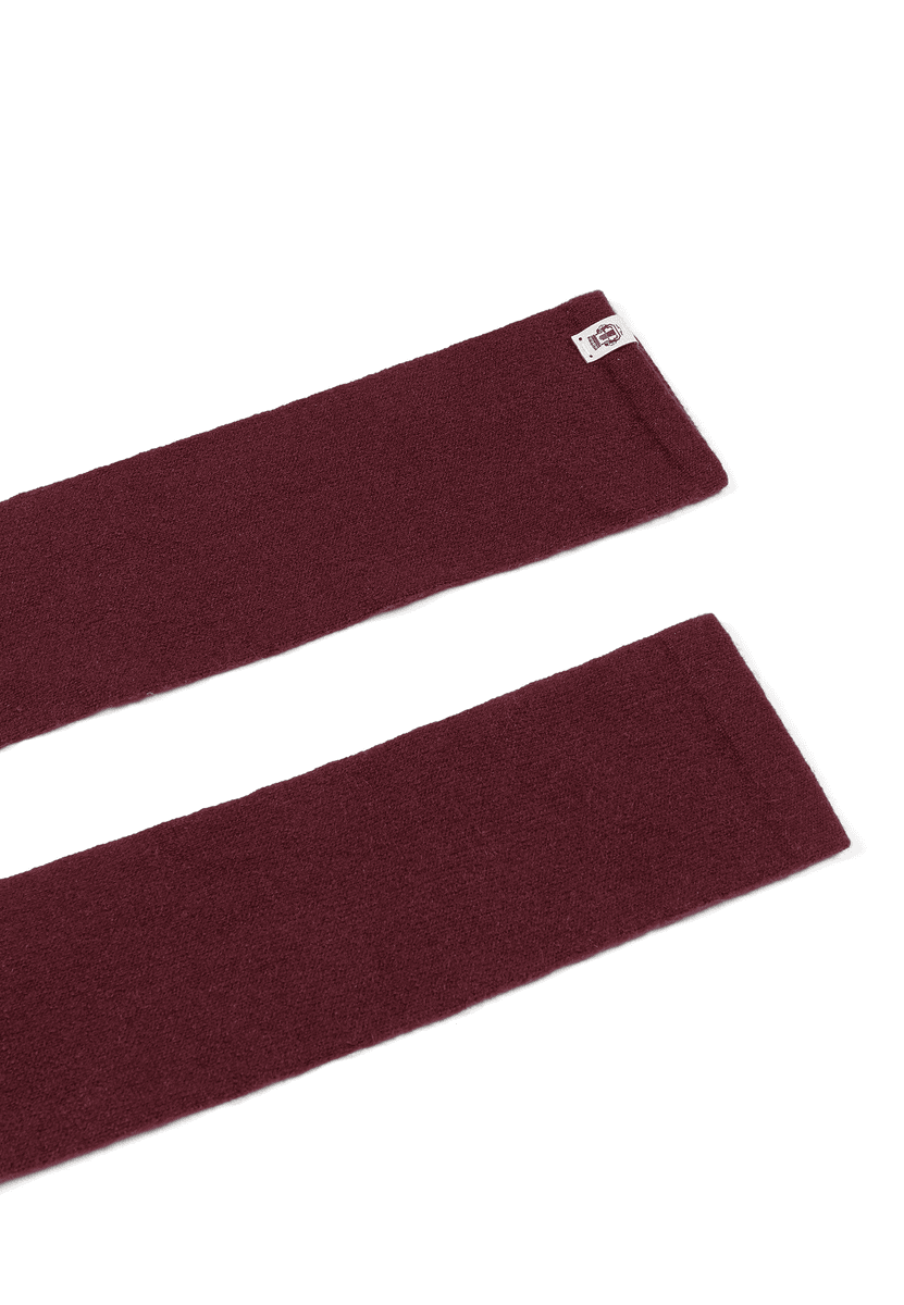 Pure Cashmere Stulpe - mulberry