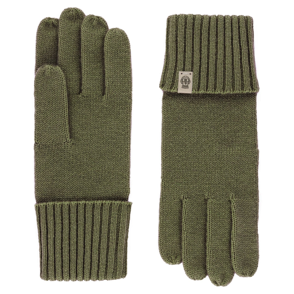 Winter Stripes Handschuh - khaki