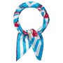 Poppy Rush 130x130  - turquoise/pink