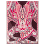 Porta Paisley 70x180  - multi magenta
