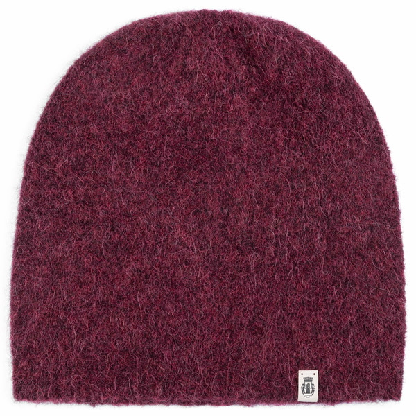 Soft Cloud Mütze  - wine