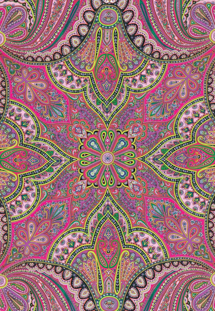 Aesthetic Paisley 140x140 - multi candy