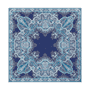 Paisley Reflection 90x90  - multi navy