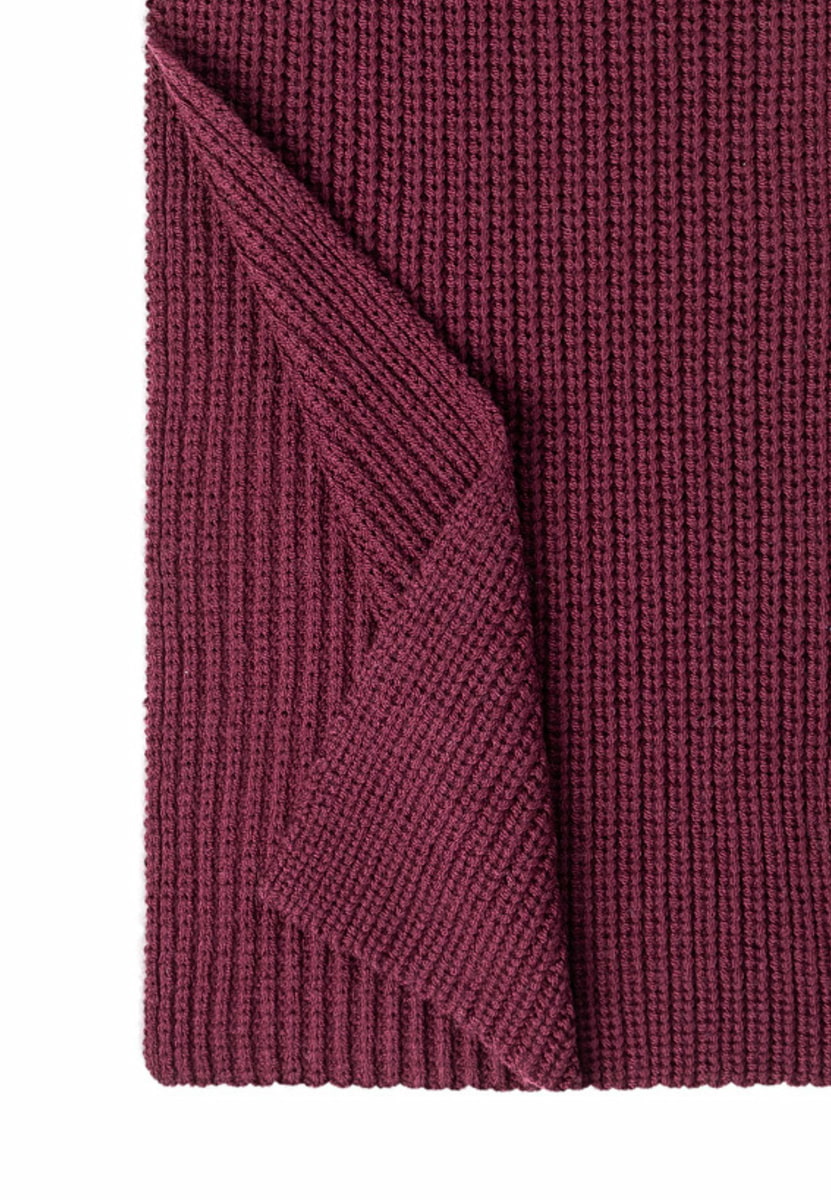 Pure Merino Schal 27x180 - burgundy