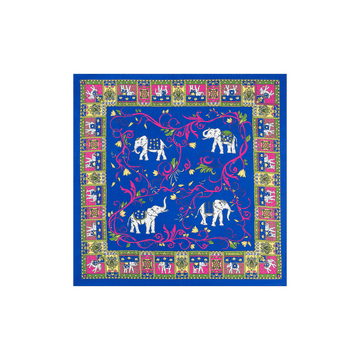 Lucky Elephant 53x53  - multi royal