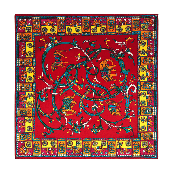 Elephant Nicki 53x53 - multi chili