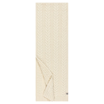 Cashmere Twist Schal 30x180  - woolwhite