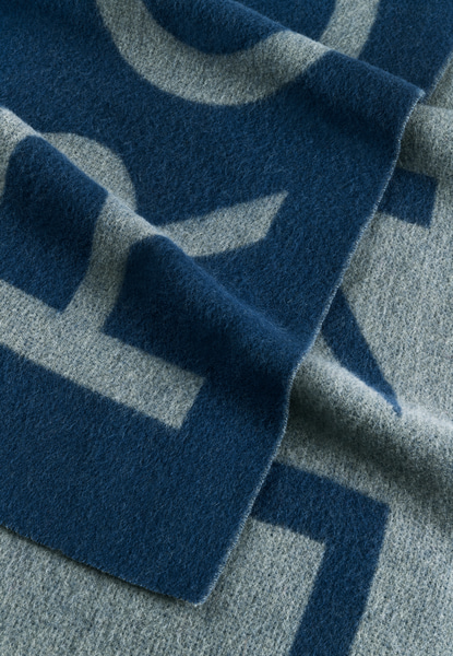 Logo Scarf Women 50x220 - khaki