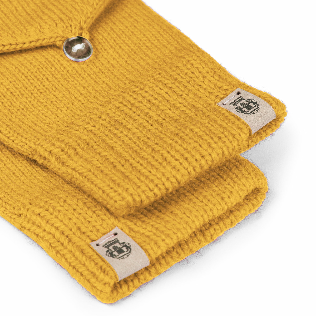 Essentials Kapuzenhandschuhe Basic - safran