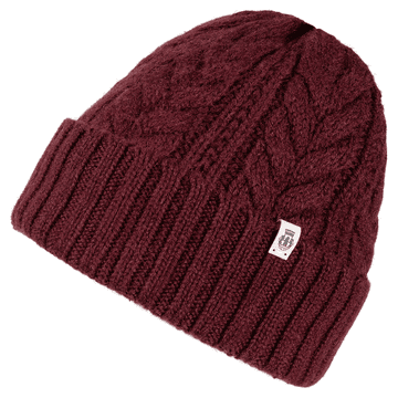 Cashmere Twist Mütze - mulberry