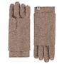 Pure Cashmere Stulpenhandschuhe  - taupe