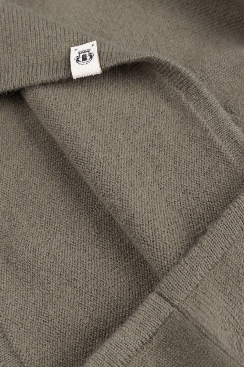 Business Cashmere Muetze - moss