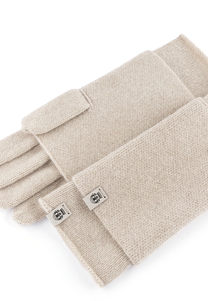 Winter Dream Handschuhe mit Stulpe - cashmere