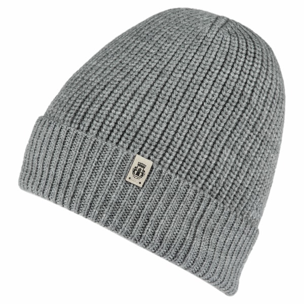 Pure Merino Umschlagmuetze - flanell