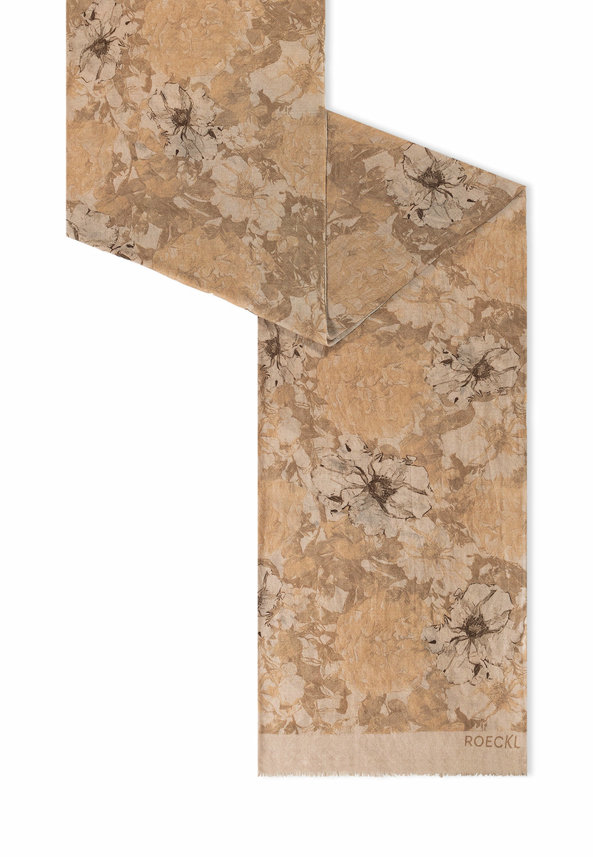 Flower Wind 80x180  - cashmere