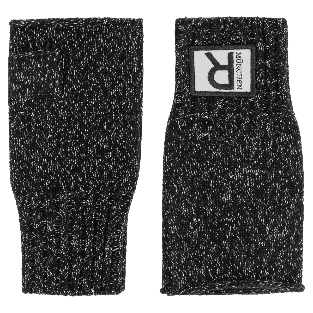 Reflective Rib Stulpe Damen - black