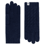 Braided Handschuh - navy