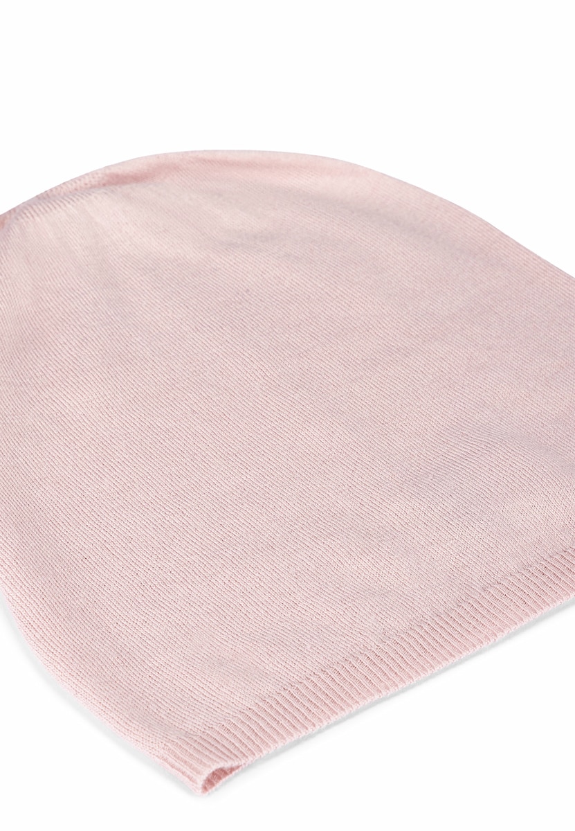 Calais/Light Bamboo Mütze - blush