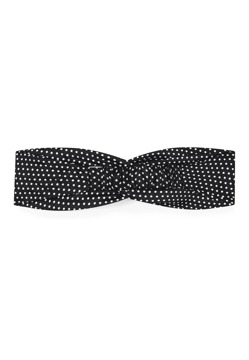 Hairband Dots - black