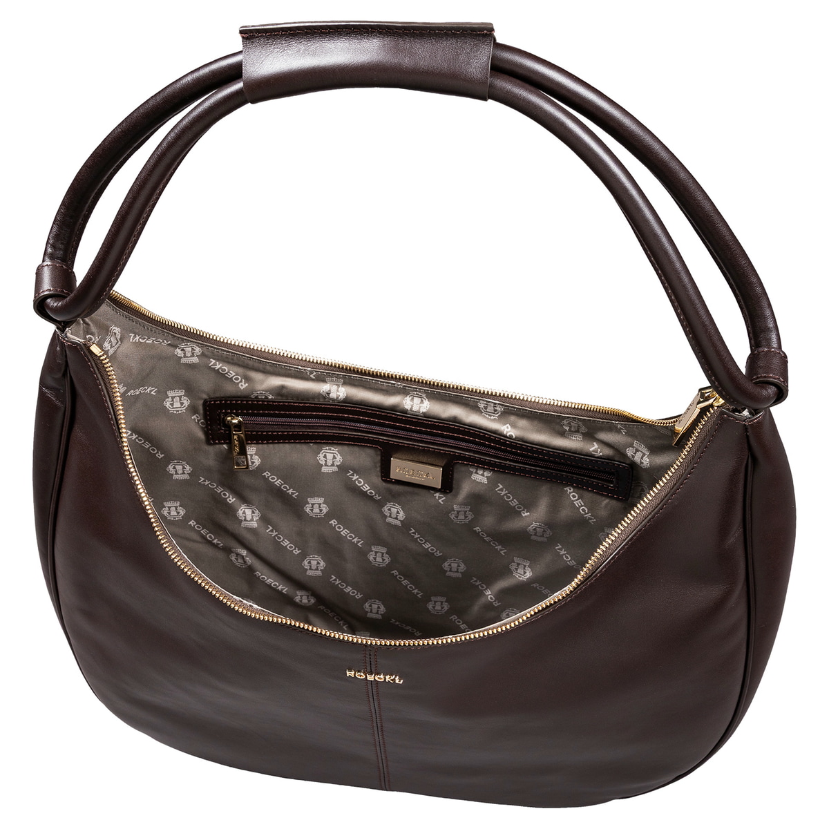 Solea shoulder bag large - coffee