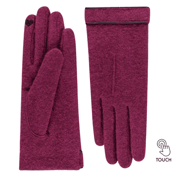 Leather Piping Touch - berry