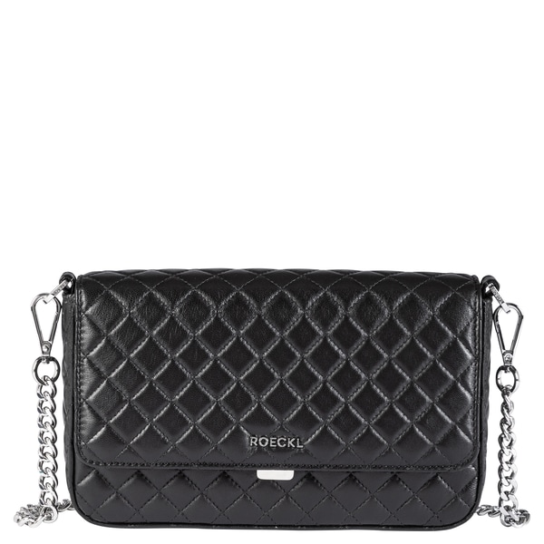 Emilia Shoulder bag Quilted XS - black