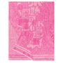 Logo Paisley 70x180 - hot pink