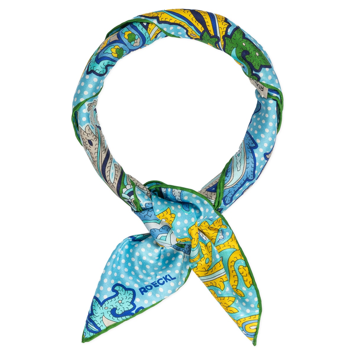 Paisley Illusion 53x53 - multi ciel