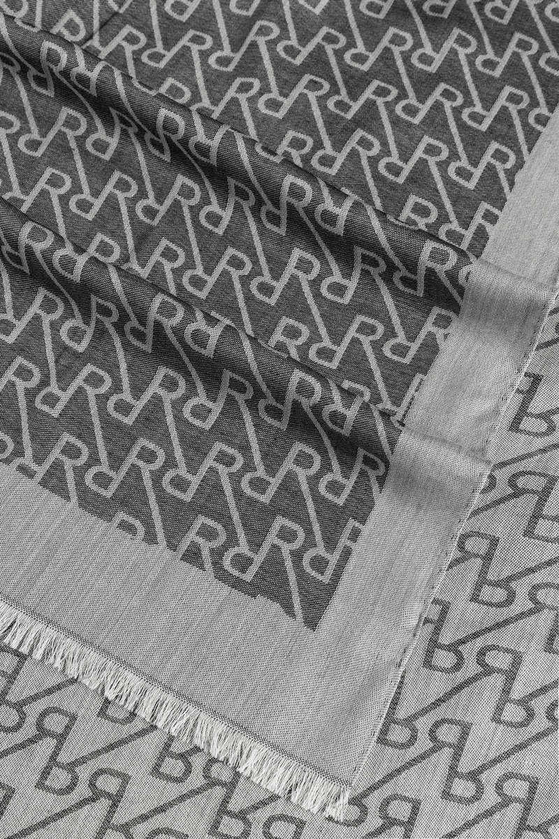 Roeckl Classic Jacquard 70x180 - black