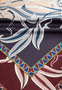 Delia 86x86  - navy/wine