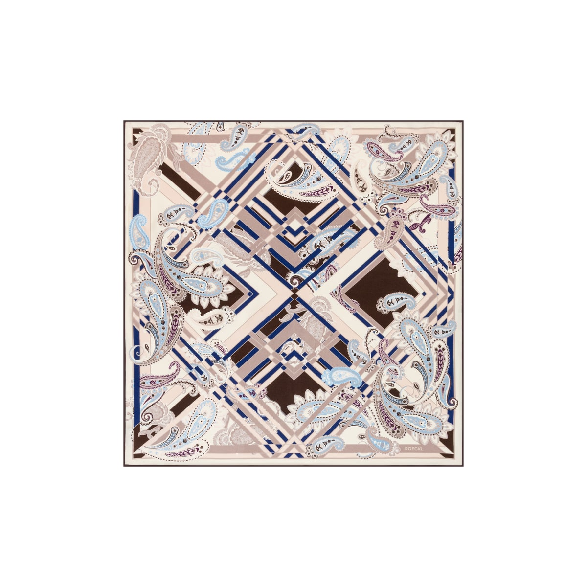 Check Paisley 53X53 - multi coffee