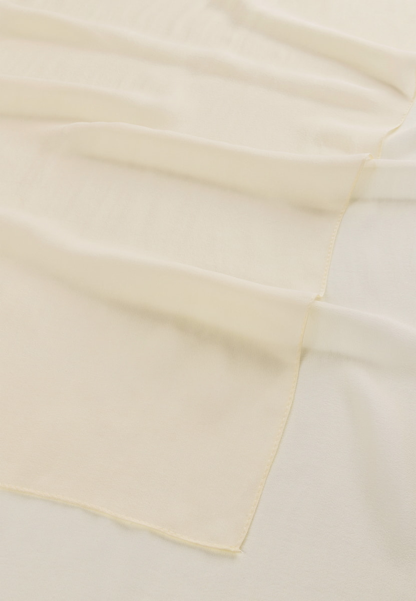 Classic Georgette 65 x 180 - creme