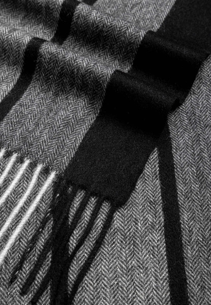 Wide Stripes 30x164 - black/grey