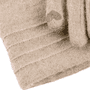 Pleated Seam Touch Cut& Sewn - creme