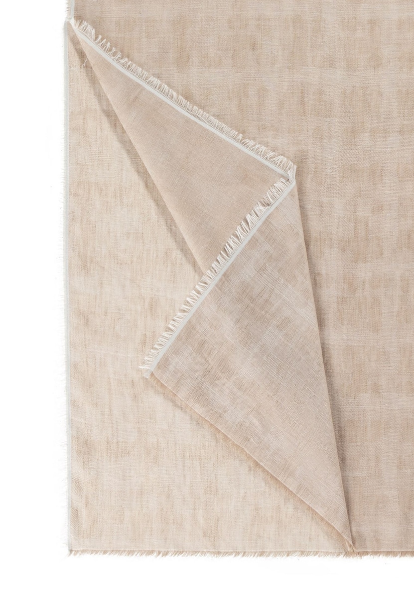 Cotton Stripes MAN 55x175  - almond