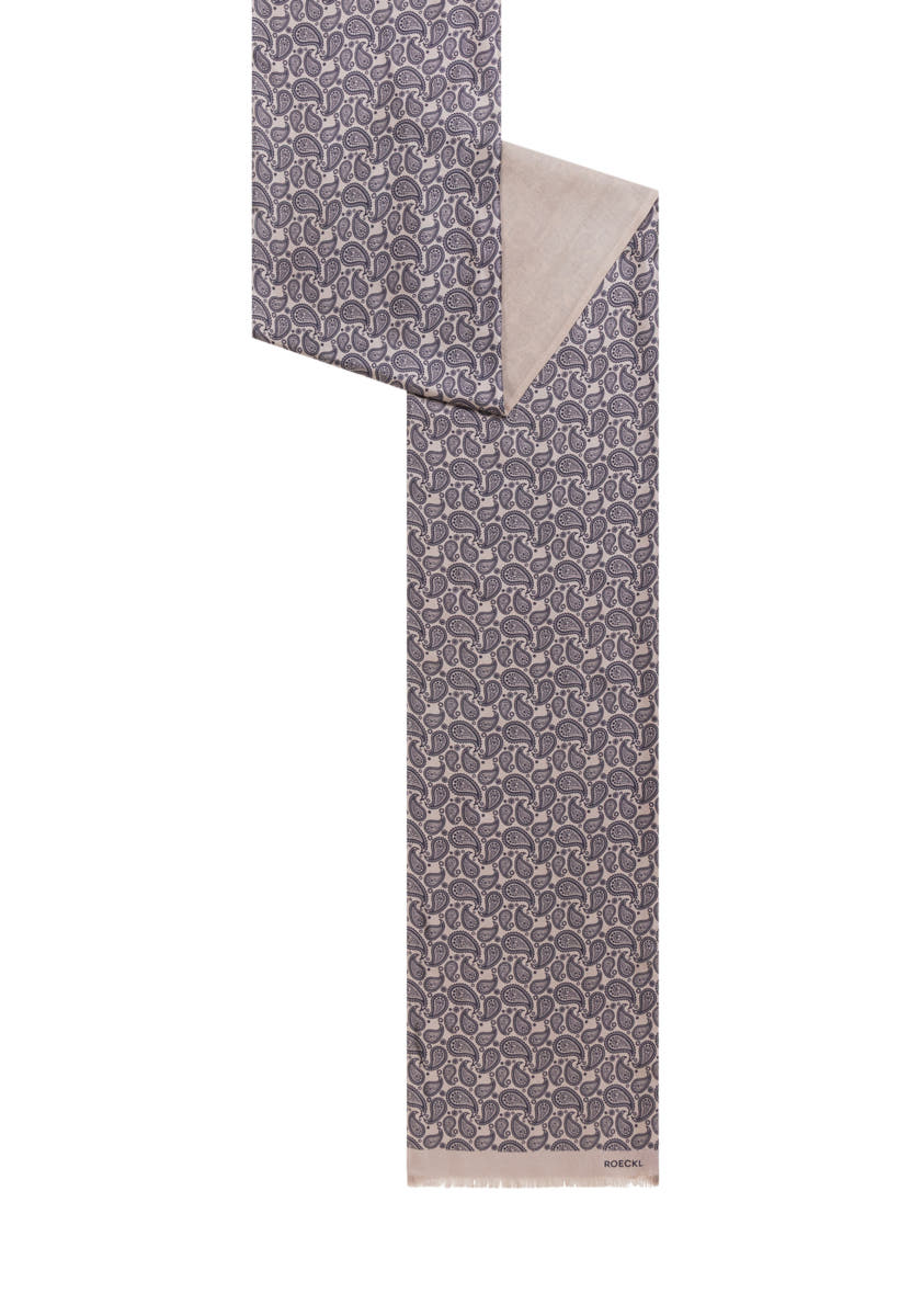 Paisley Pattern 27x184  - multi taupe