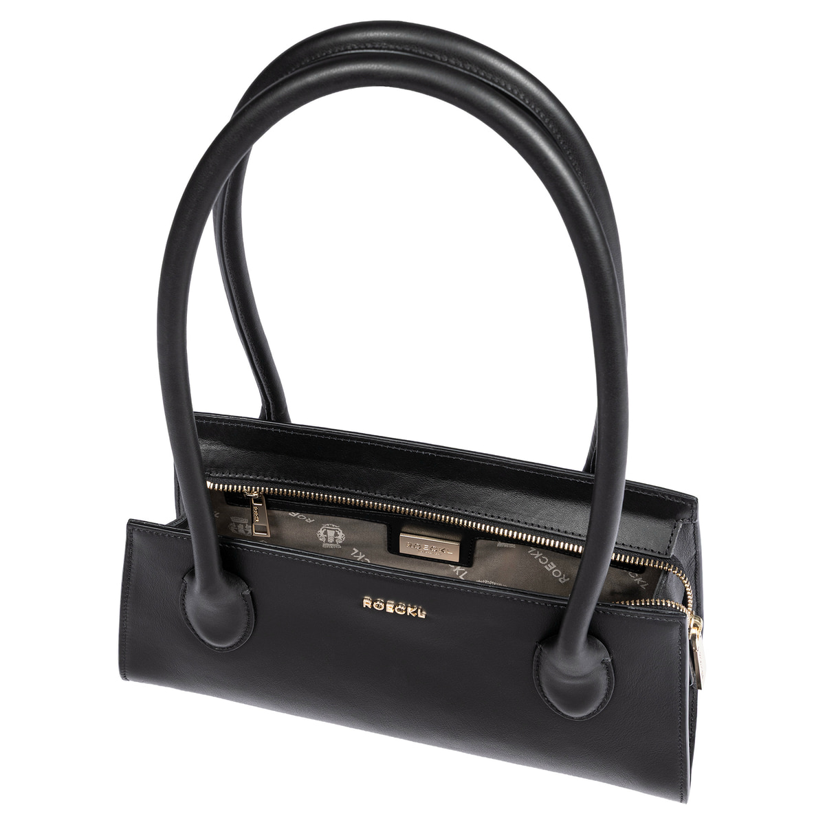 Elisa handbag small  - black/gold
