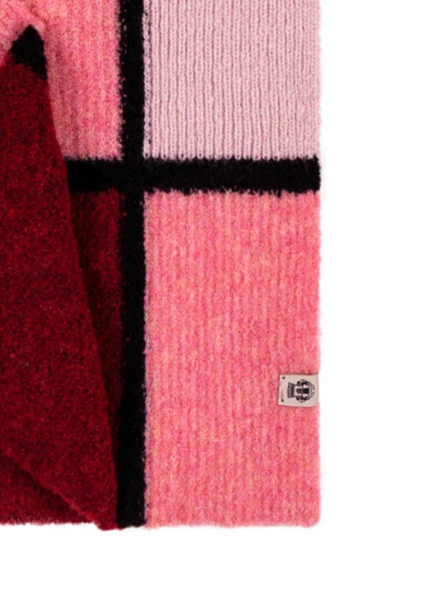 Funhouse Schal 30x180 - multi pink