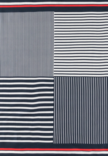 Two Tone Stripes 53x53 - navy