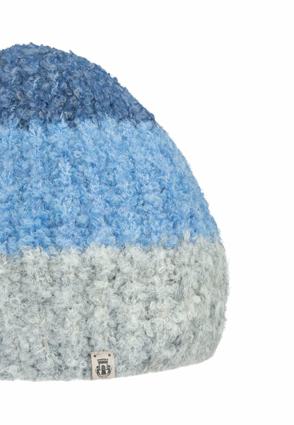 Cosy Bouclé New Mütze - multi indigo