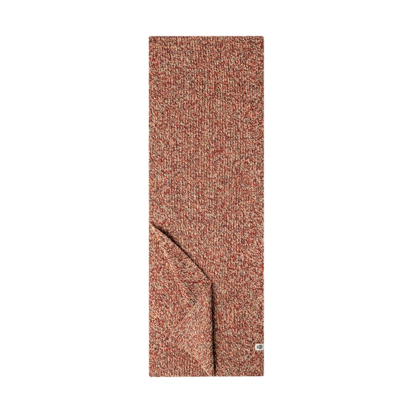 Mouliné Rib Schal 30x180 - multi red
