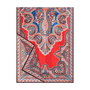 Heart Paisley 70x180 - multi scarlet