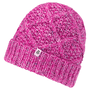Winter Tweed Mütze  - magenta