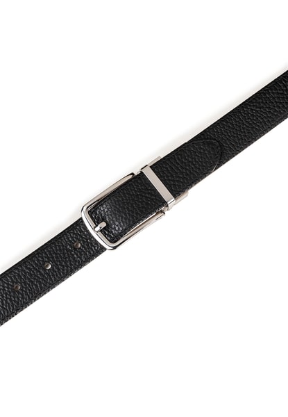 Amie reversible 3cm - black/creme