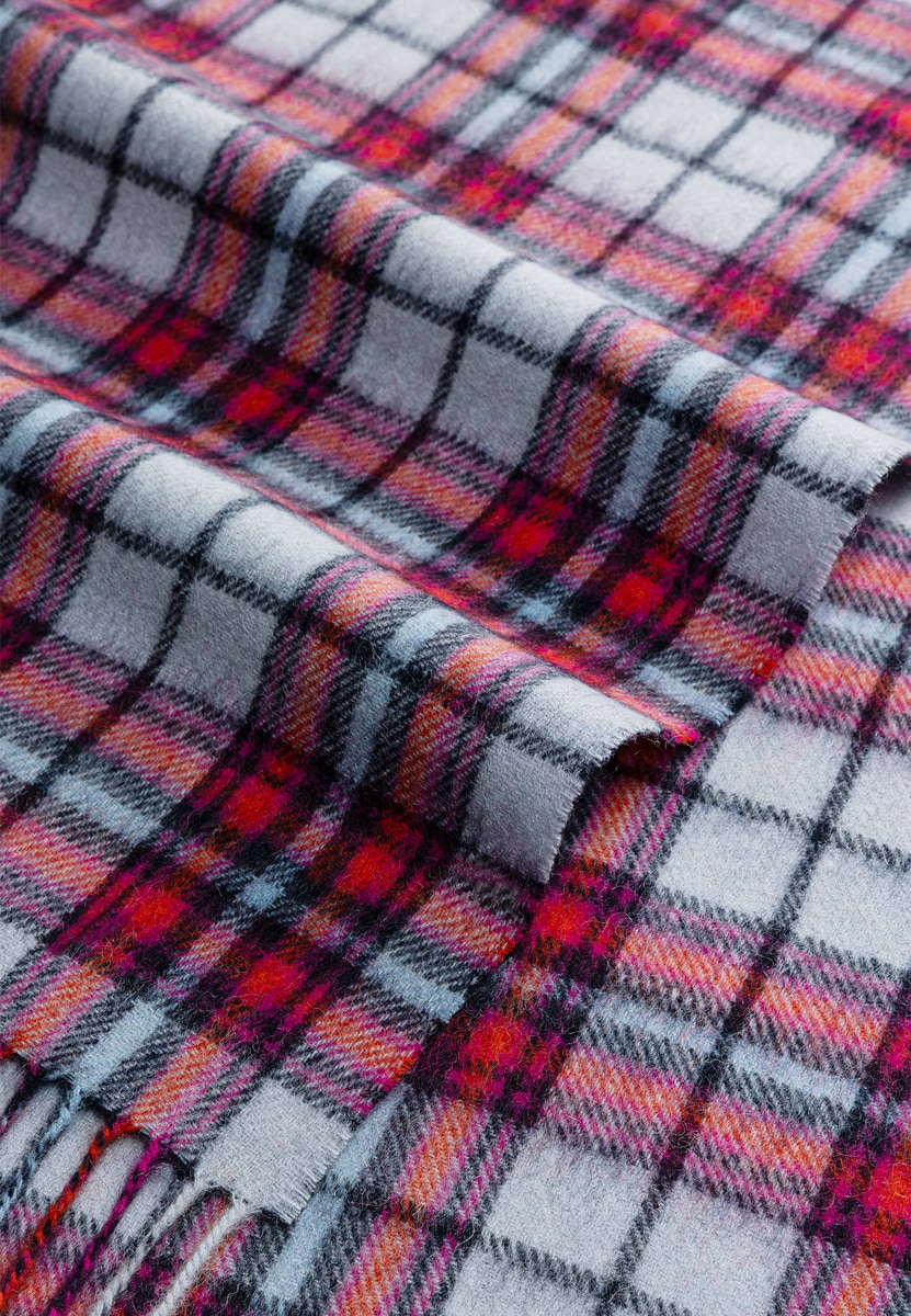 Colourful Tartan Women 30x164 - multi colour